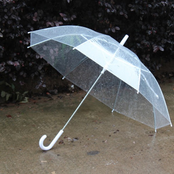 Paraguas transparentes para bodas y eventos