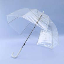 Paraguas transparente copa