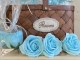 Rosas de jabón azul