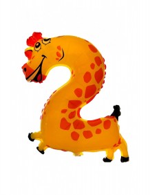 Globo número dos "jirafa"