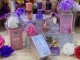 Miniaturas de ferfume con rosa de jabón