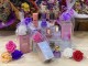 Miniaturas de ferfume con rosa de jabón