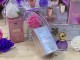 Miniaturas de ferfume con rosa de jabón