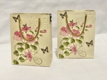 Bolsa de cartón Mariposas