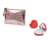 Monederos con bálsamo de labios corazon