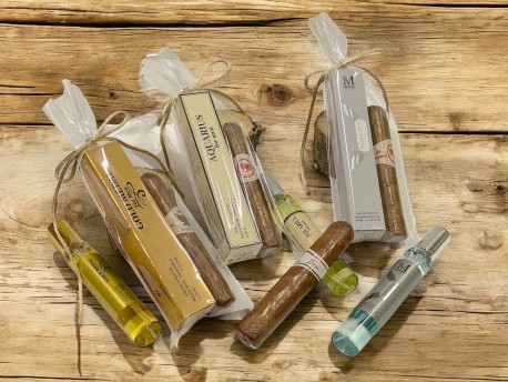 Perfumes de hombre con chocolate