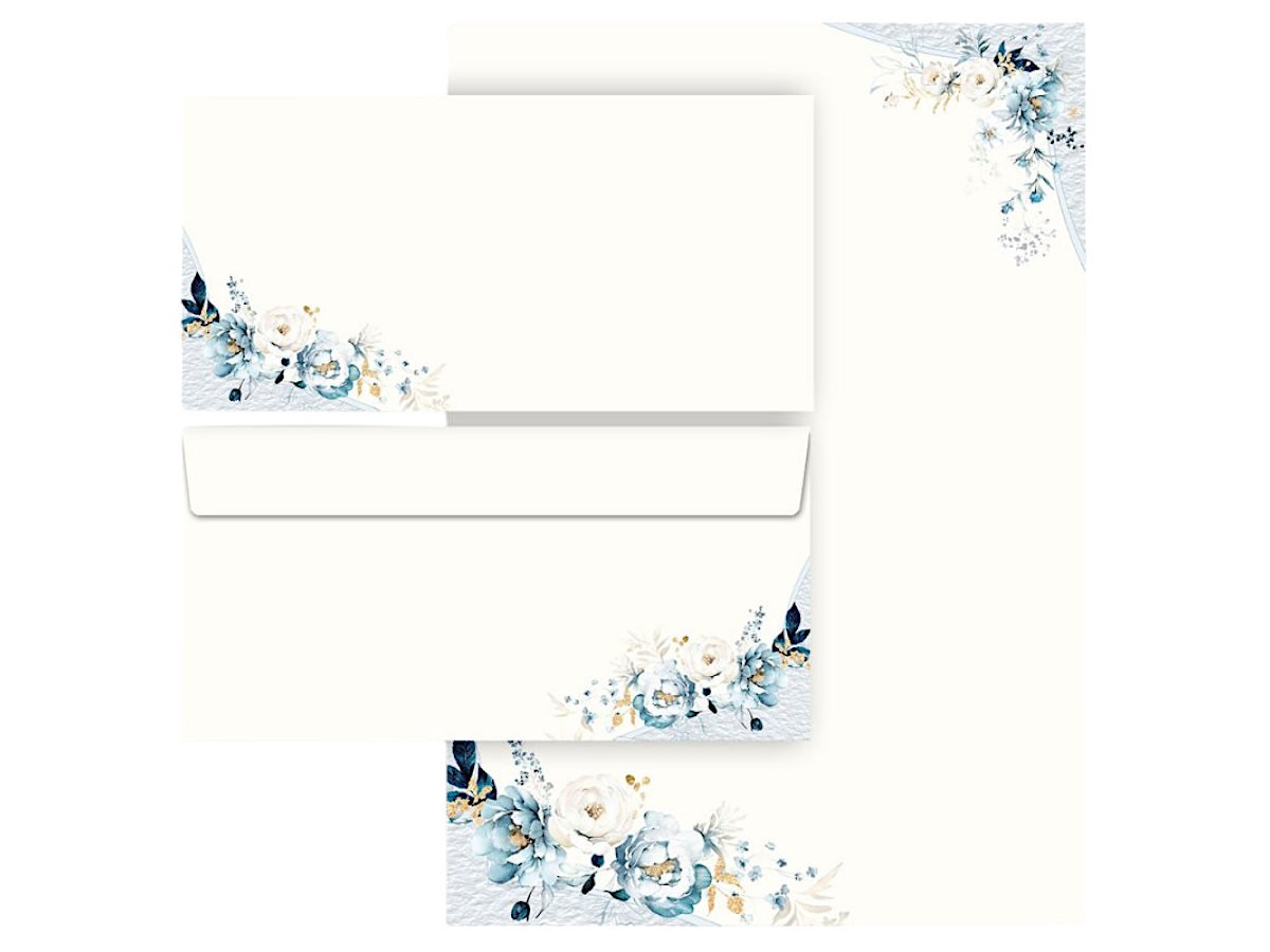 Farbenfroh - Lot De 10 Cartes Pliantes - Format A6-C6 - Avec Enveloppes