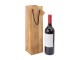 Bolsa para botella diseño madera