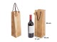 Bolsa para botella diseño madera