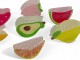 Pinzas para el pelo frutas