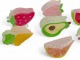 Pinzas para el pelo frutas