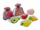 Pinzas para el pelo frutas
