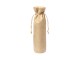 Pack 50 bolsas para botella de yute natural