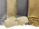Pashmina para invitadas de boda en tonos neutros con flecos decorativos