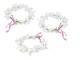 Diadema flores blancas con luz LED para bodas y fiestas – Eventos VP