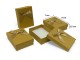 Cajas de cartón alta calidad colores con lazo de raso y almohadilla interior, ideales para regalos y bisutería, pack de 12 unida