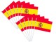 Pack de 20 banderas de España con mástil