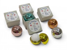 Bálsamo labial personalizado para bautizo presentado en caja regalo con nombre y fecha – Lote 20 unidades Eventos VP