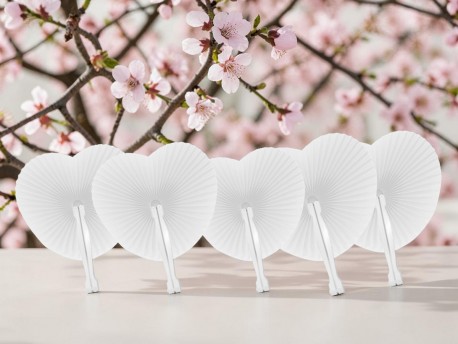 50 pay pays plegables coraz&oacute;n de papel